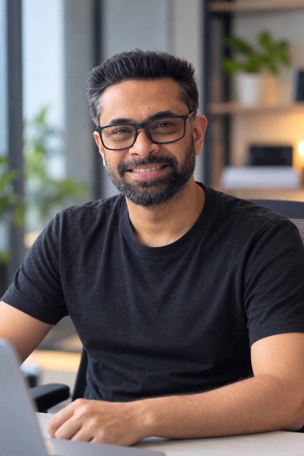 Portrait of Sadanand Gunaga